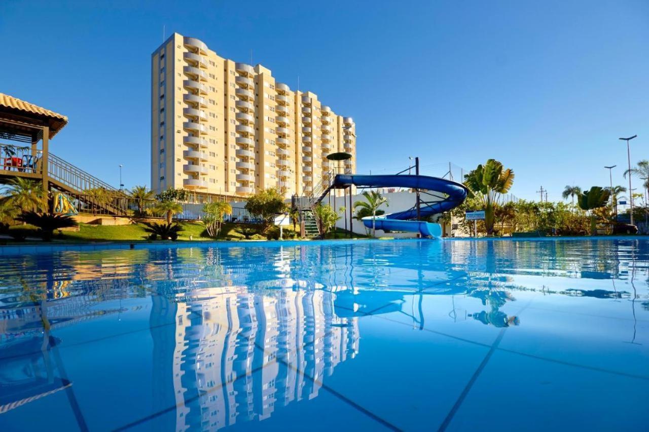 Resort Hotel Golden Dolphin - Grand&Express - Águas Termais - Caldas Novas - Roupa de Cama, Banho e TV de LED Exterior foto
