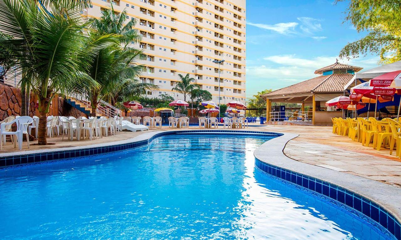 Resort Hotel Golden Dolphin - Grand&Express - Águas Termais - Caldas Novas - Roupa de Cama, Banho e TV de LED Exterior foto